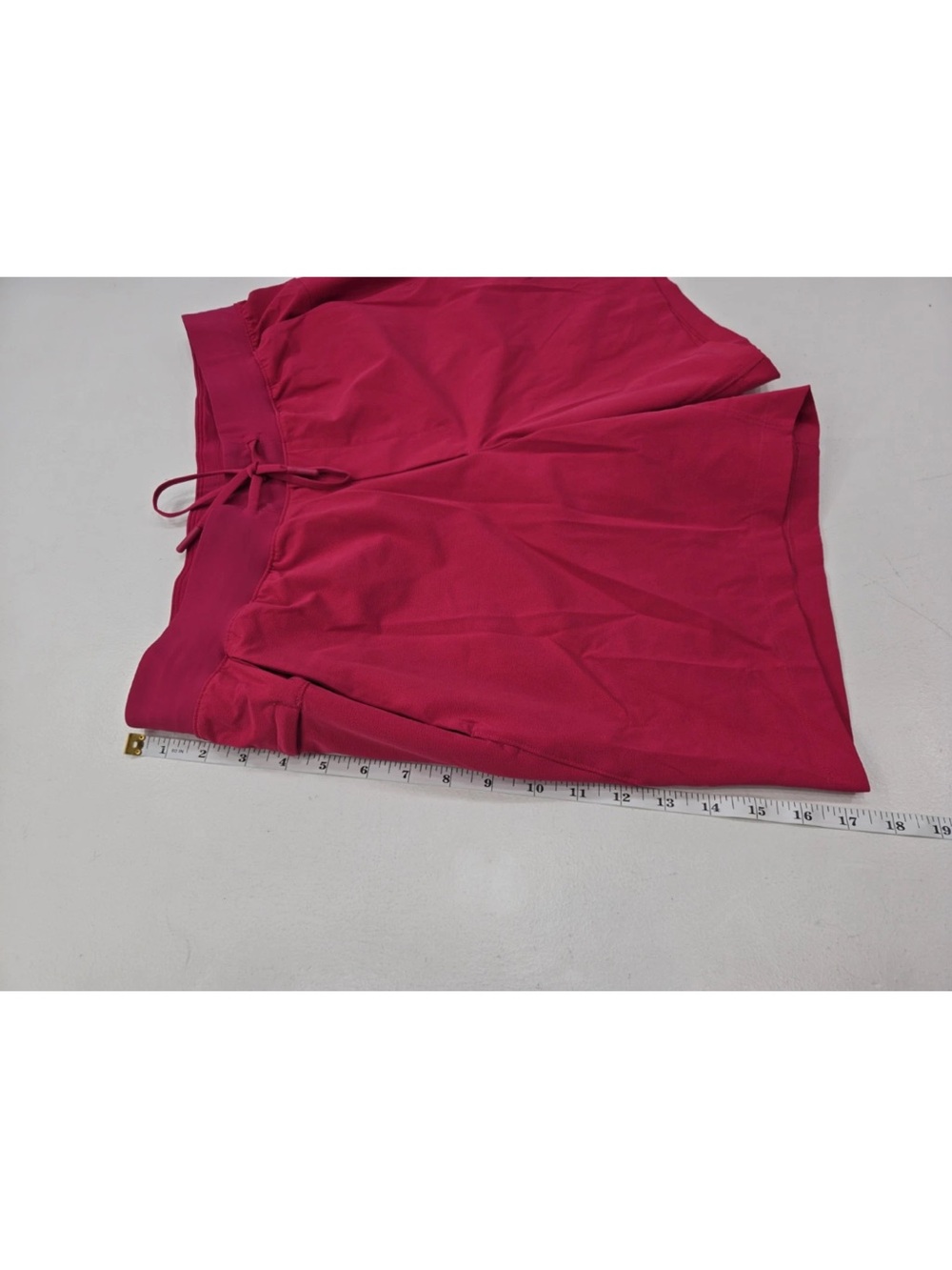 Lululemon Zeroed In Shorts Linerless 7" Athleisure Gym LM7BJ0S Hot Pink Size L - Picture 10 of 10